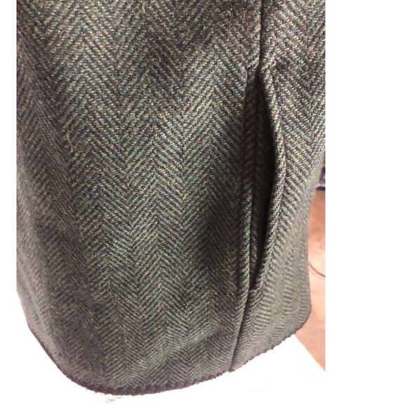 NWT Marsh landing hooded jacket/ cardigan in green herringbone size medium - Picture 7 of 13